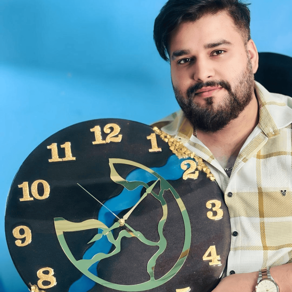 luxury resin wall clocks banner